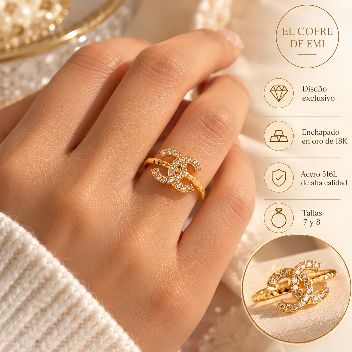 ANILLO DISEÑO EXCLUSIVO