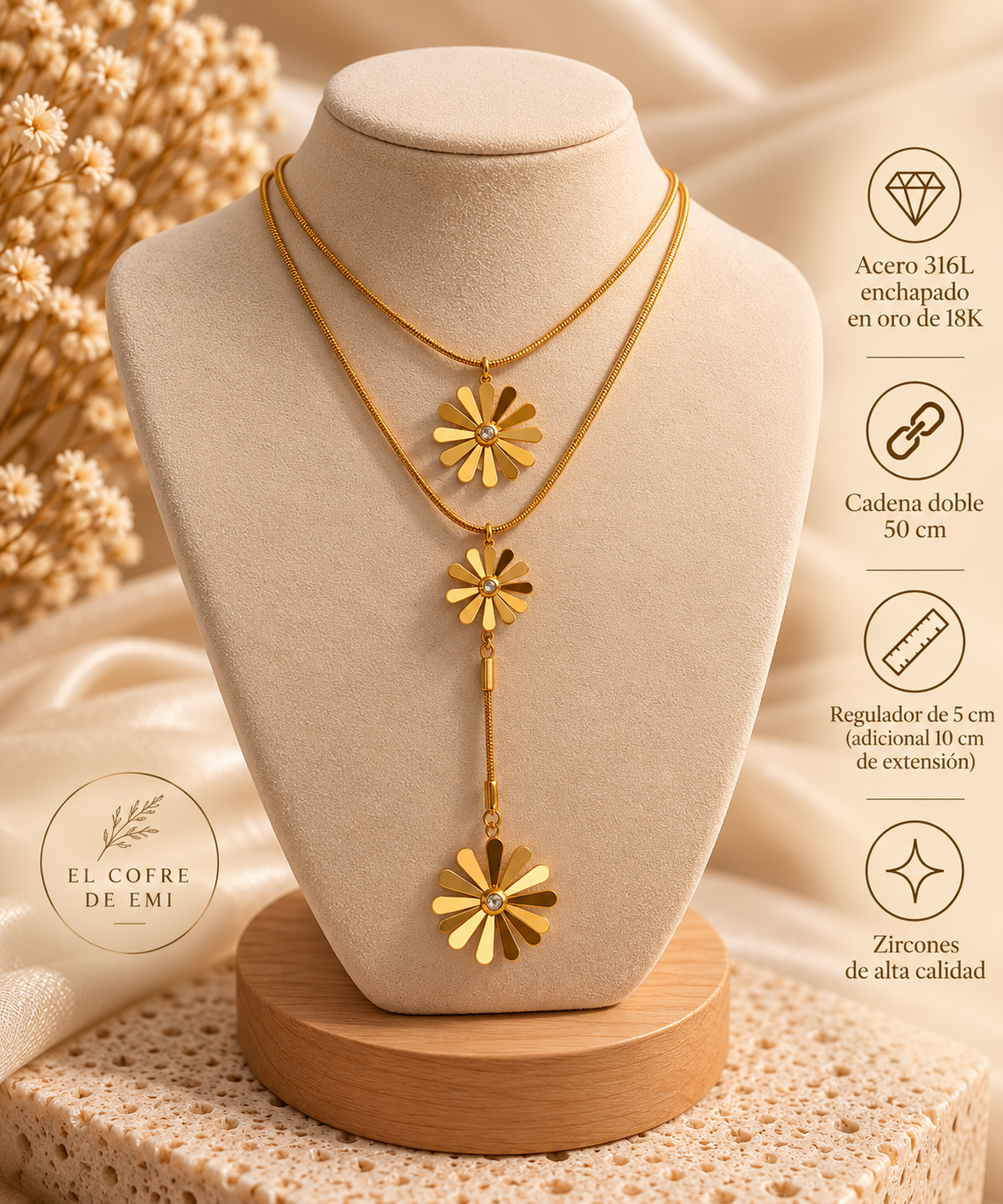 COLLAR FLOR