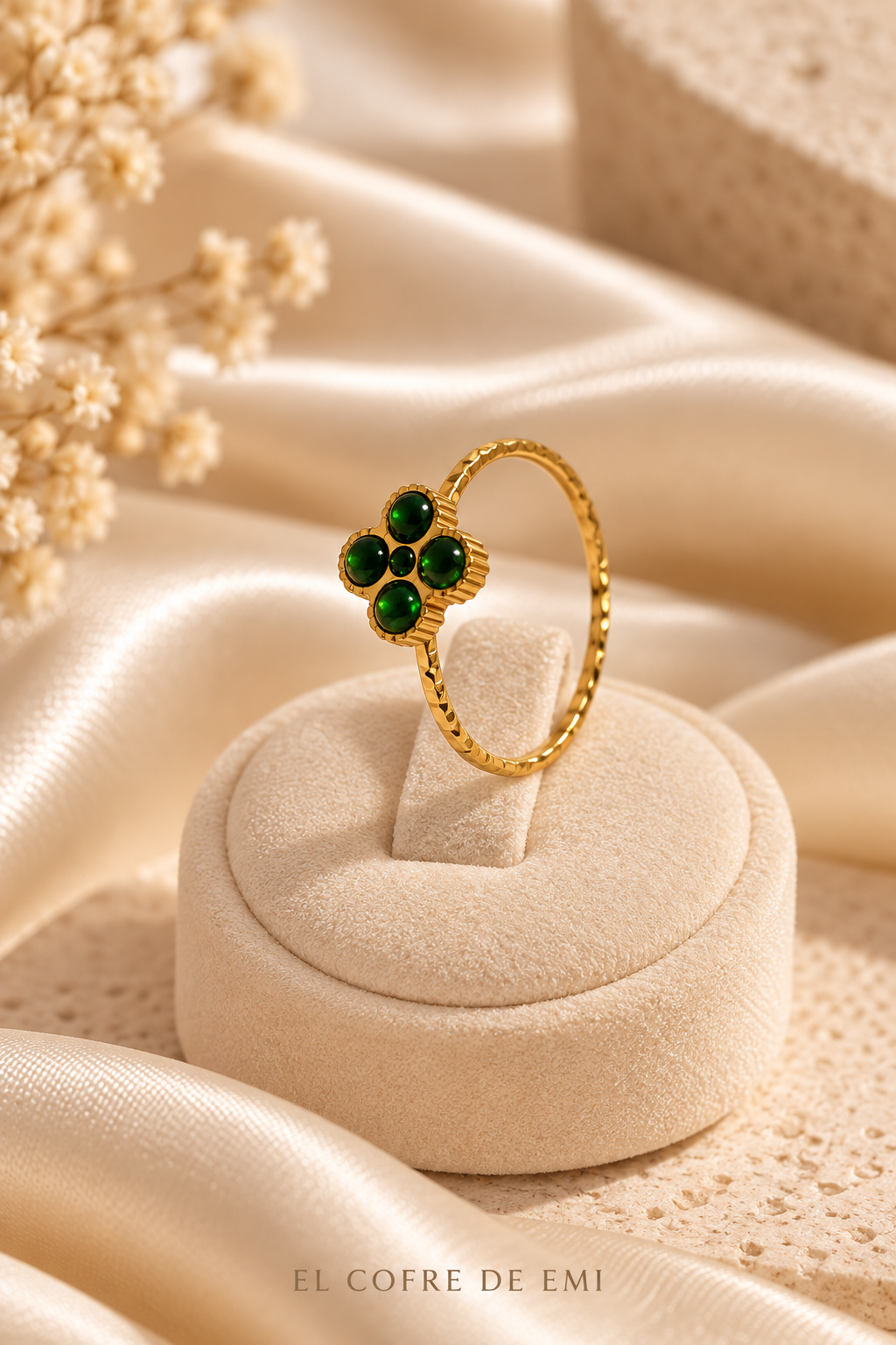 ANILLO TRÉBOL 🍀