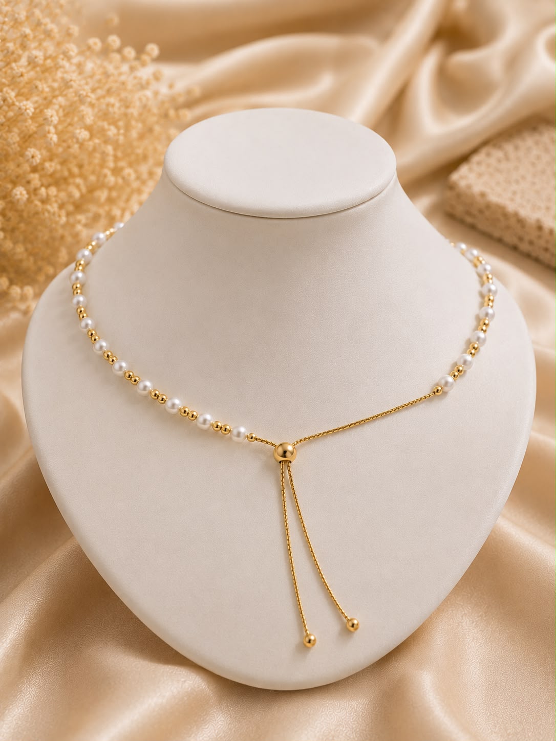 COLLAR PERLA CON REGULADOR