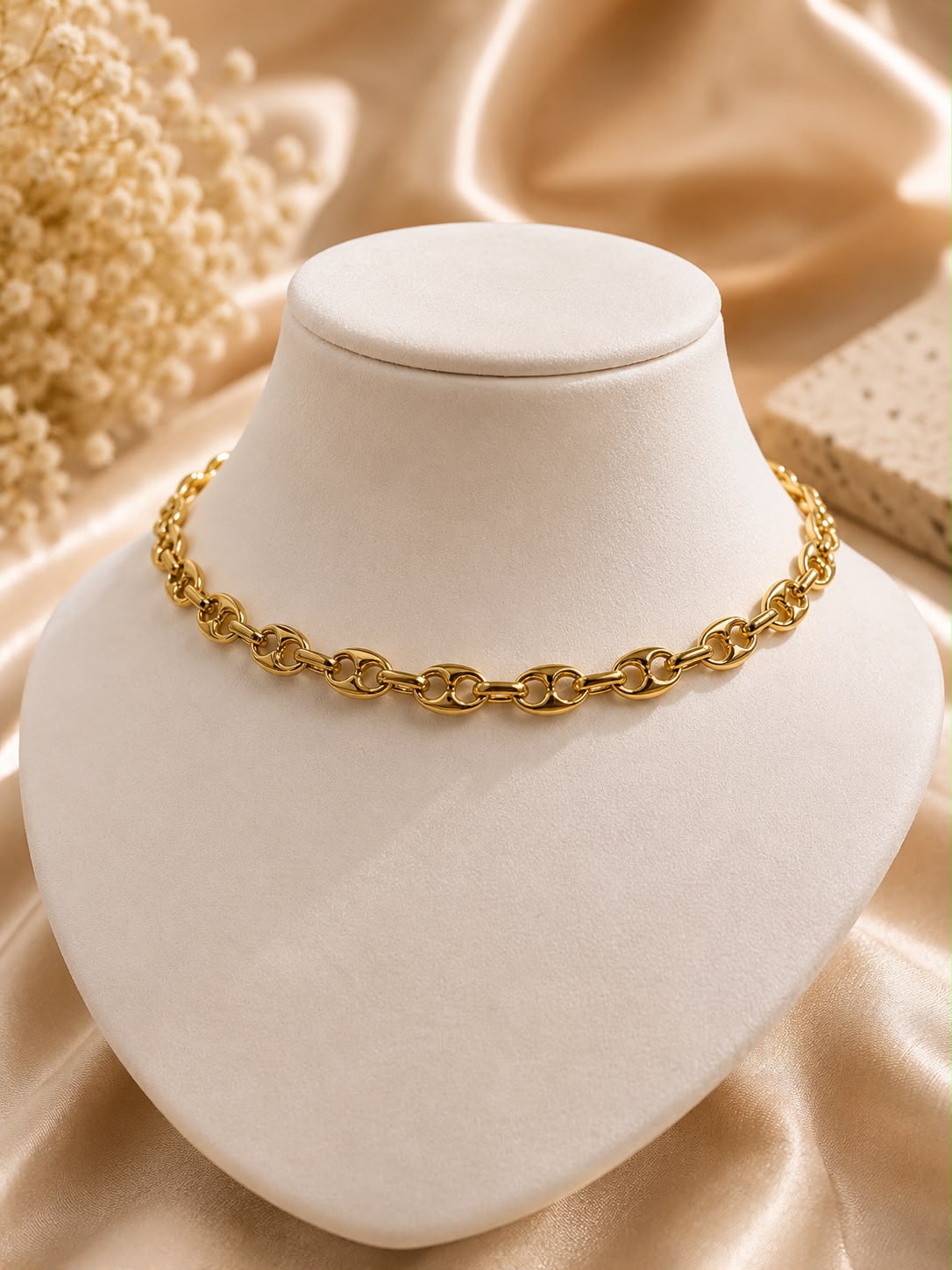 COLLAR GRANO DE CAFÉ